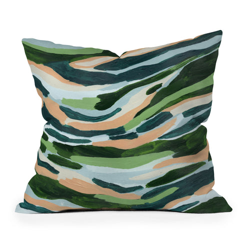 Laura Fedorowicz Wintergreen Throw Pillow