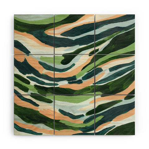 Laura Fedorowicz Wintergreen Wood Wall Mural