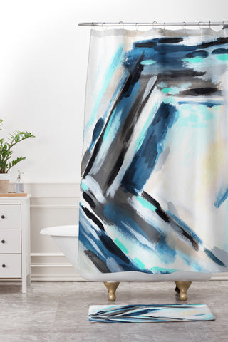 Laura Fedorowicz Wont Let Go Shower Curtain And Mat