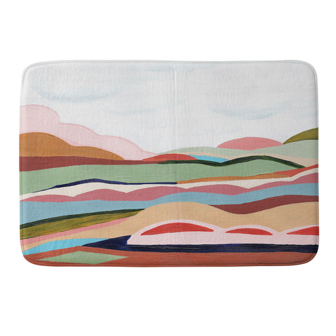 Laura Fedorowicz Your Journey Your Timeline Memory Foam Bath Mat