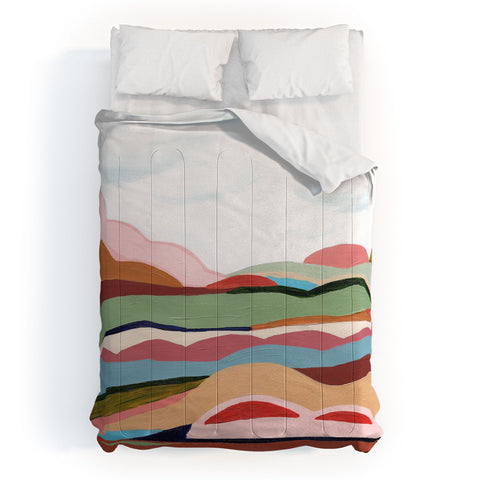 Laura Fedorowicz Your Journey Your Timeline Comforter