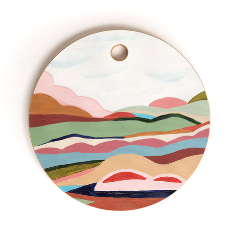 Laura Fedorowicz Your Journey Your Timeline Cutting Board Round