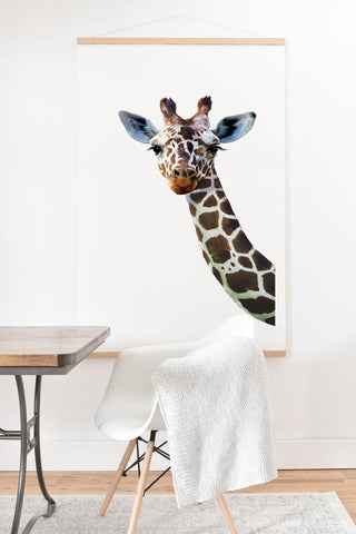 Laura Graves Giraffe I Art Print And Hanger