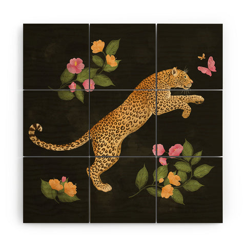 Laura Graves reach for it Wood Wall Mural