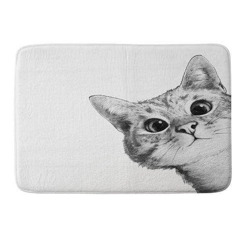 Laura Graves Sneaky Cat Memory Foam Bath Mat