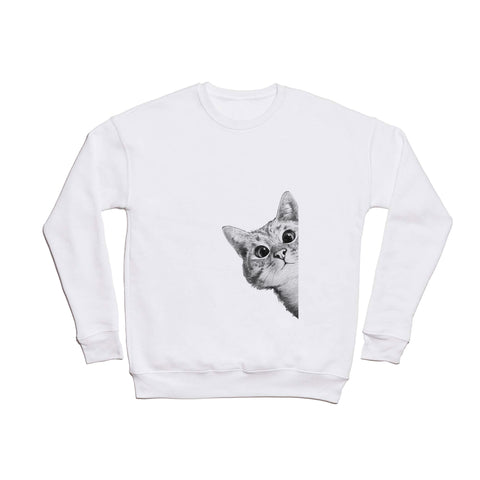Laura Graves Sneaky Cat Crewneck Sweatshirt