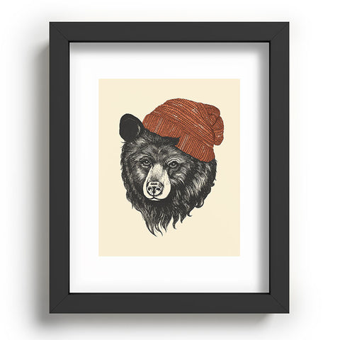 Laura Graves the bear Recessed Framing Rectangle