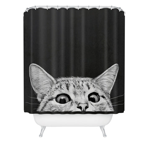 Laura Graves You asleep yet Shower Curtain