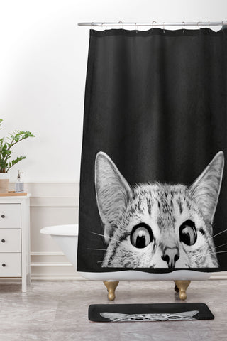 Laura Graves You asleep yet Shower Curtain And Mat