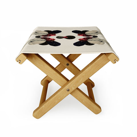 Laura Redburn Helen And Clytemnestra Folding Stool