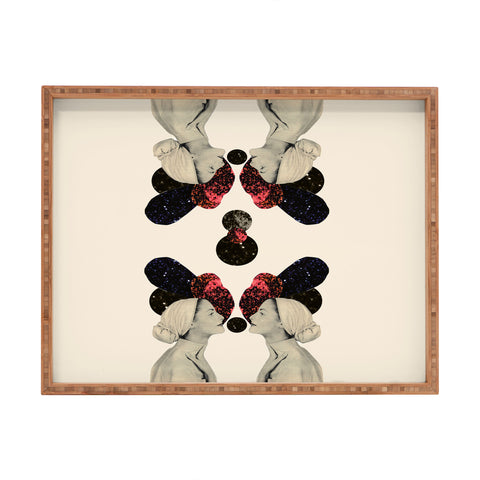 Laura Redburn Helen And Clytemnestra Rectangular Tray