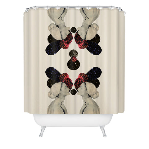 Laura Redburn Helen And Clytemnestra Shower Curtain