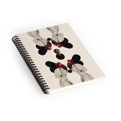 Laura Redburn Helen And Clytemnestra Spiral Notebook