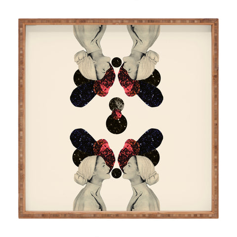 Laura Redburn Helen And Clytemnestra Square Tray