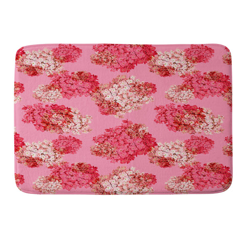 Laura Redburn Hydrangea Doubled Memory Foam Bath Mat