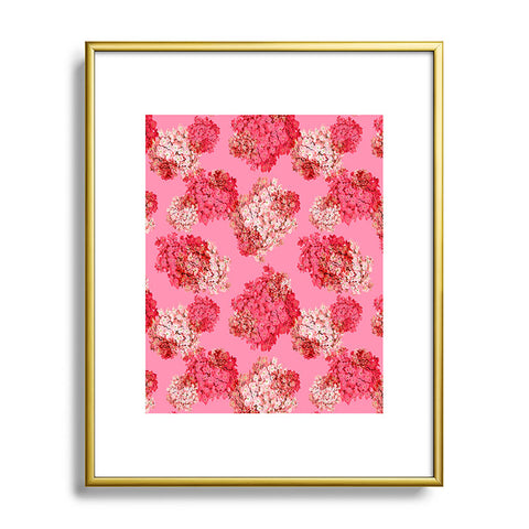 Laura Redburn Hydrangea Doubled Metal Framed Art Print