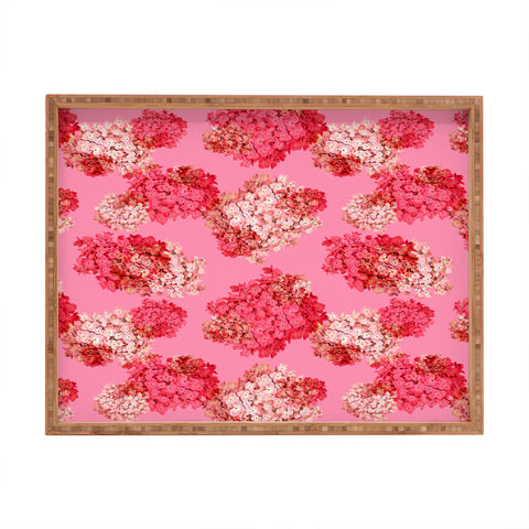 Laura Redburn Hydrangea Doubled Rectangular Tray