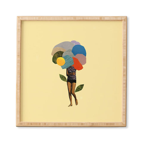 Laura Redburn I Dream Of You Amid The Flowers Framed Wall Art