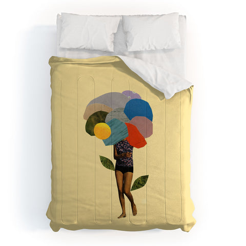 Laura Redburn I Dream Of You Amid The Flowers Comforter