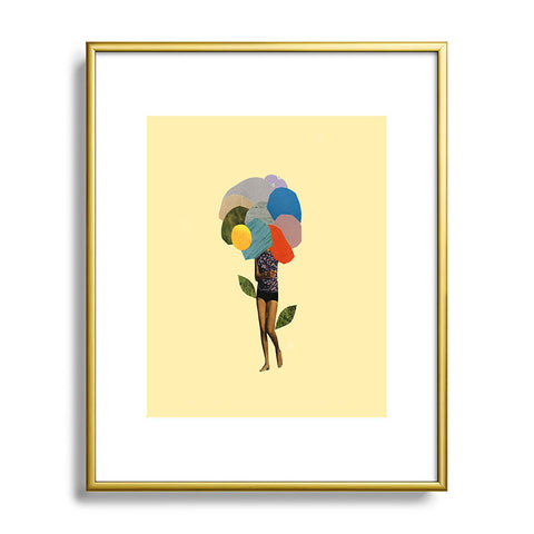 Laura Redburn I Dream Of You Amid The Flowers Metal Framed Art Print