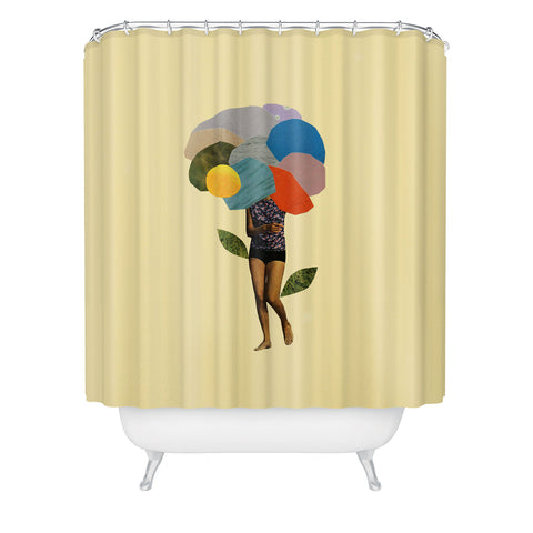 Laura Redburn I Dream Of You Amid The Flowers Shower Curtain