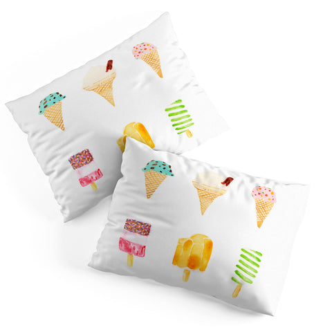 Laura Redburn Ice Cream Selection Pillow Shams