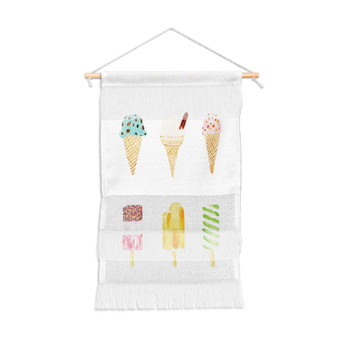 Laura Redburn Ice Cream Selection Wall Hanging Portrait