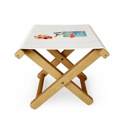 Laura Redburn In Bloom Folding Stool
