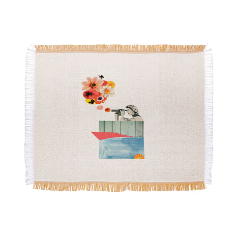 Laura Redburn In Bloom Throw Blanket