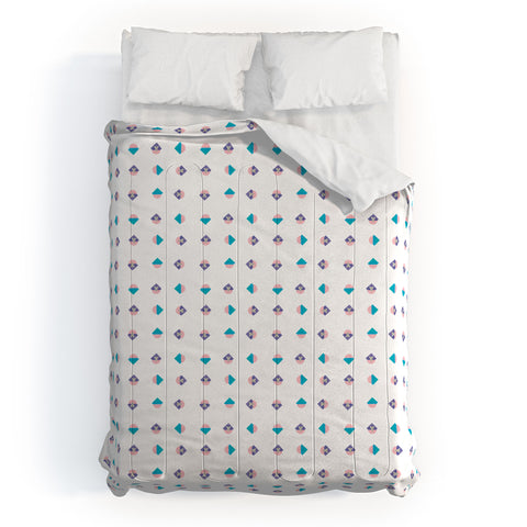 Laura Redburn Pastel Arrows Comforter
