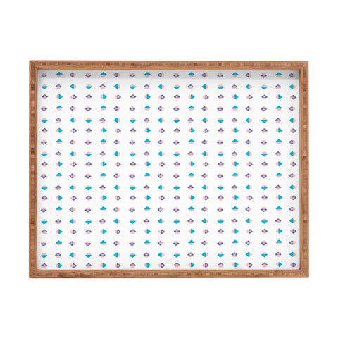 Laura Redburn Pastel Arrows Rectangular Tray