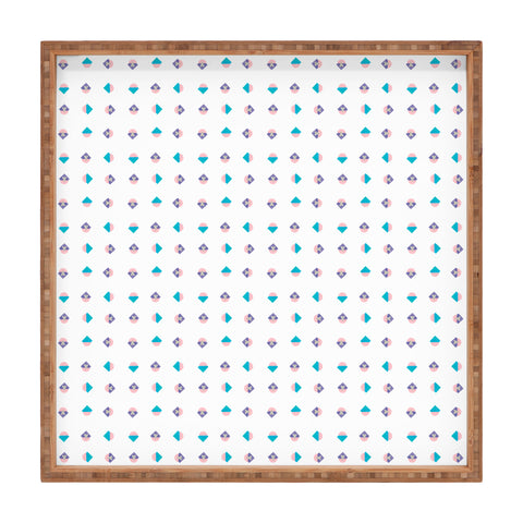 Laura Redburn Pastel Arrows Square Tray