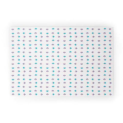 Laura Redburn Pastel Arrows Welcome Mat