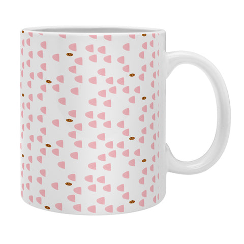 Laura Redburn Pink Rain Coffee Mug