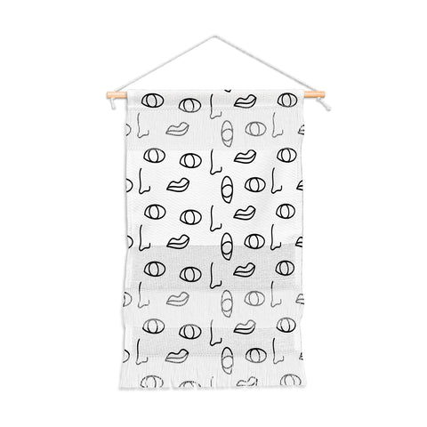 Laura Redburn seeing faces Wall Hanging Portrait