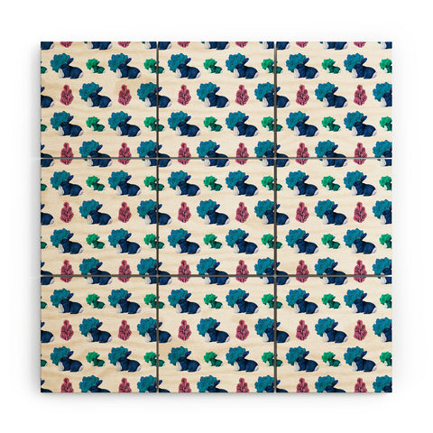 Laura Redburn Welsh Rarebit Wood Wall Mural