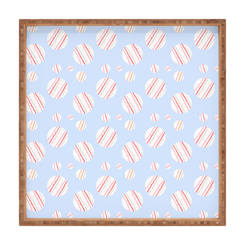 Laura Redburn Ysabel Lavender Square Tray