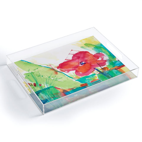 Laura Trevey A Spring In Your Step Acrylic Tray