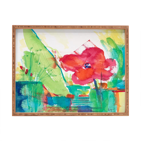 Laura Trevey A Spring In Your Step Rectangular Tray