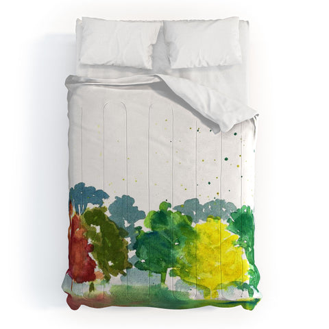 Laura Trevey Autumn Days Comforter