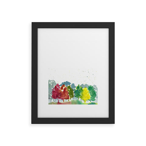 Laura Trevey Autumn Days Framed Art Print