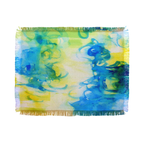 Laura Trevey Be Inspired Throw Blanket