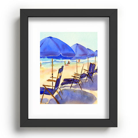 Laura Trevey Beach Chairs Recessed Framing Rectangle