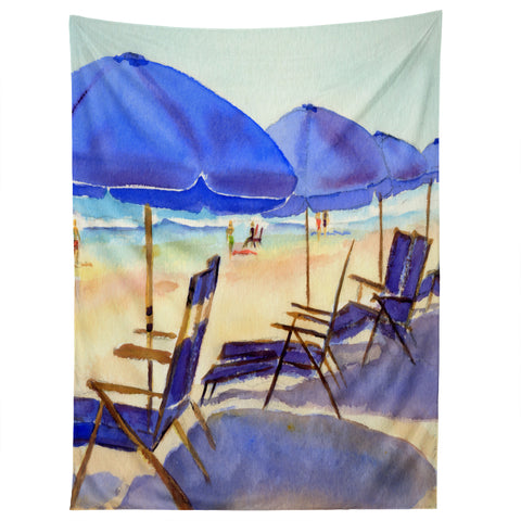 Laura Trevey Beach Chairs Tapestry
