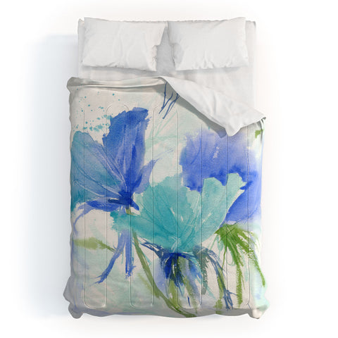 Laura Trevey Blue As The Sea Comforter
