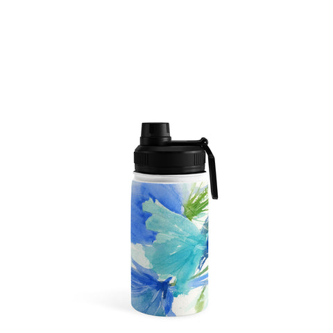 Laura Trevey Blue as the Sea II Water Bottle