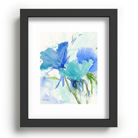 Laura Trevey Blue as the Sea II Recessed Framing Rectangle