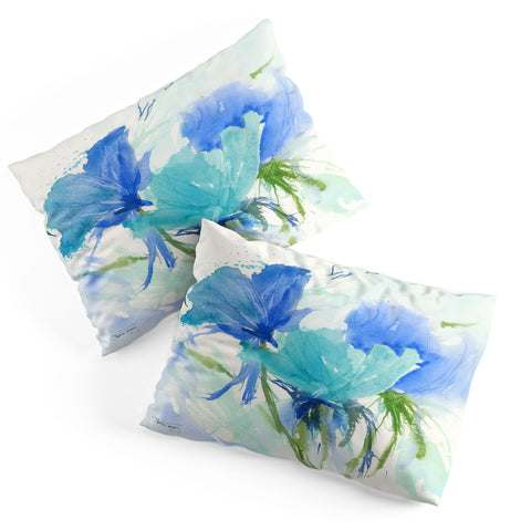 Laura Trevey Blue as the Sea II Pillow Shams