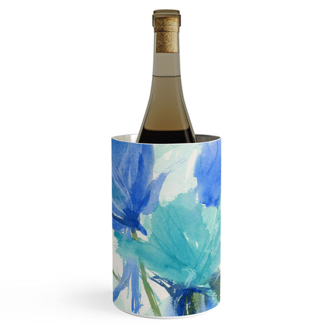 Laura Trevey Blue as the Sea II Wine Chiller
