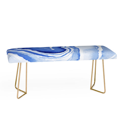 Laura Trevey Blue Lace Agate Bench
